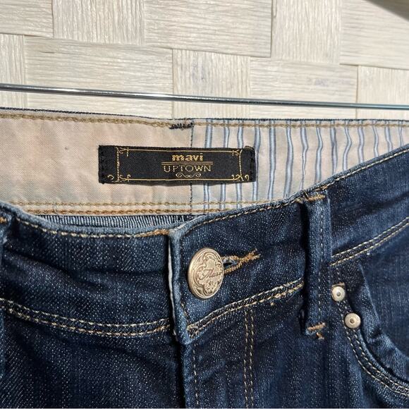 Mavi Uptown Women’s Mona Straight Leg Jeans Medium Wash Size 28/34 - Picture 10 of 11